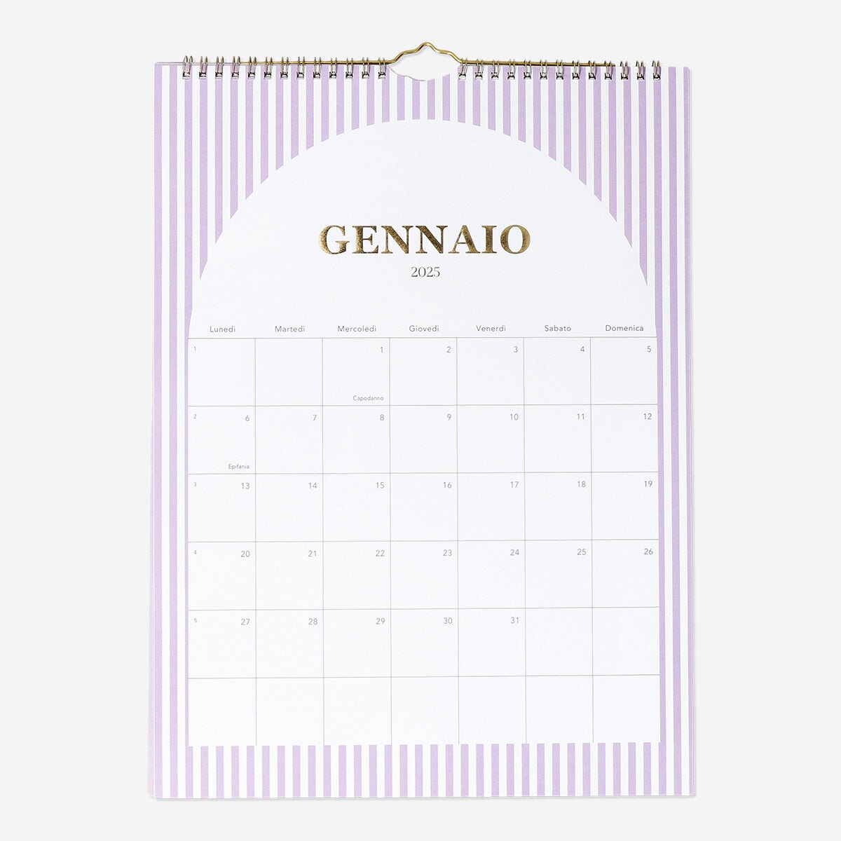 Floral Monthly Wall Calendar - Italian Office Flying Tiger Copenhagen 