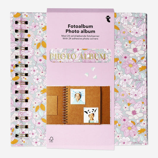 Floral photo album