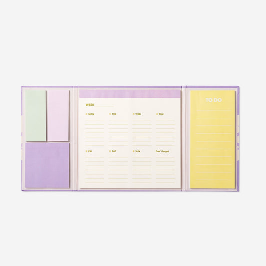 Floral planner pads