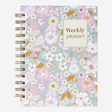 Floral study planner with stickers - B6 Office Flying Tiger Copenhagen 