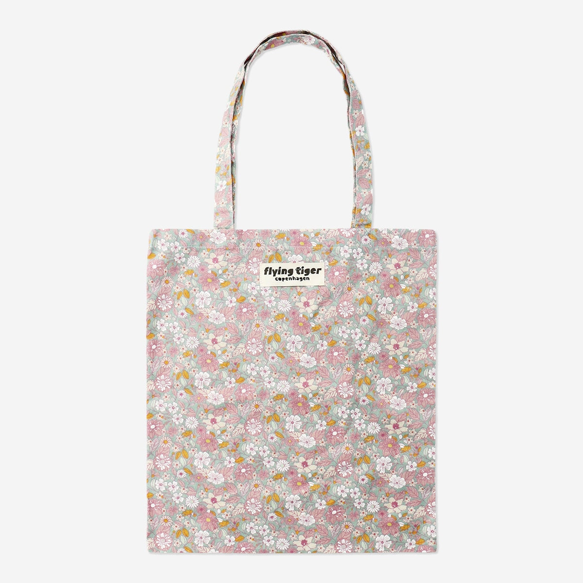 Floral tote bag Textile Flying Tiger Copenhagen 