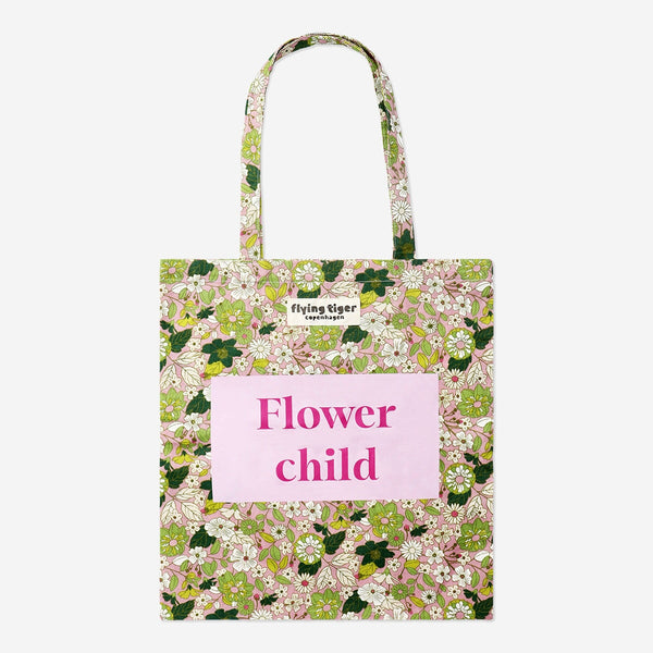 Flower child（感謝）/6 Torba na ramię Flower Child – Stylowy kwiatowy wzór | Prezenty dla
