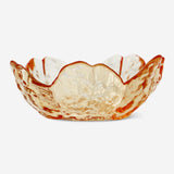 Flower shaped orange tealight holder Home Flying Tiger Copenhagen 