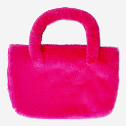 Sac rose duveteux