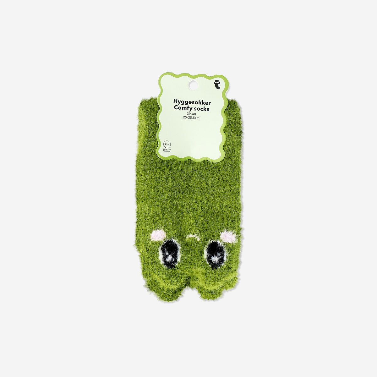 Comfy frog socks - Size 39/40 textile Flying Tiger Copenhagen 