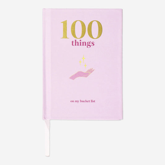 Notizbuch für die Bucket List A6 - Englisch