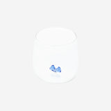 Drinking glass with embossed bow inside Kitchen Flying Tiger Copenhagen 