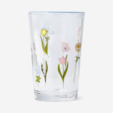 Bloemig drinkglas - 220 ml