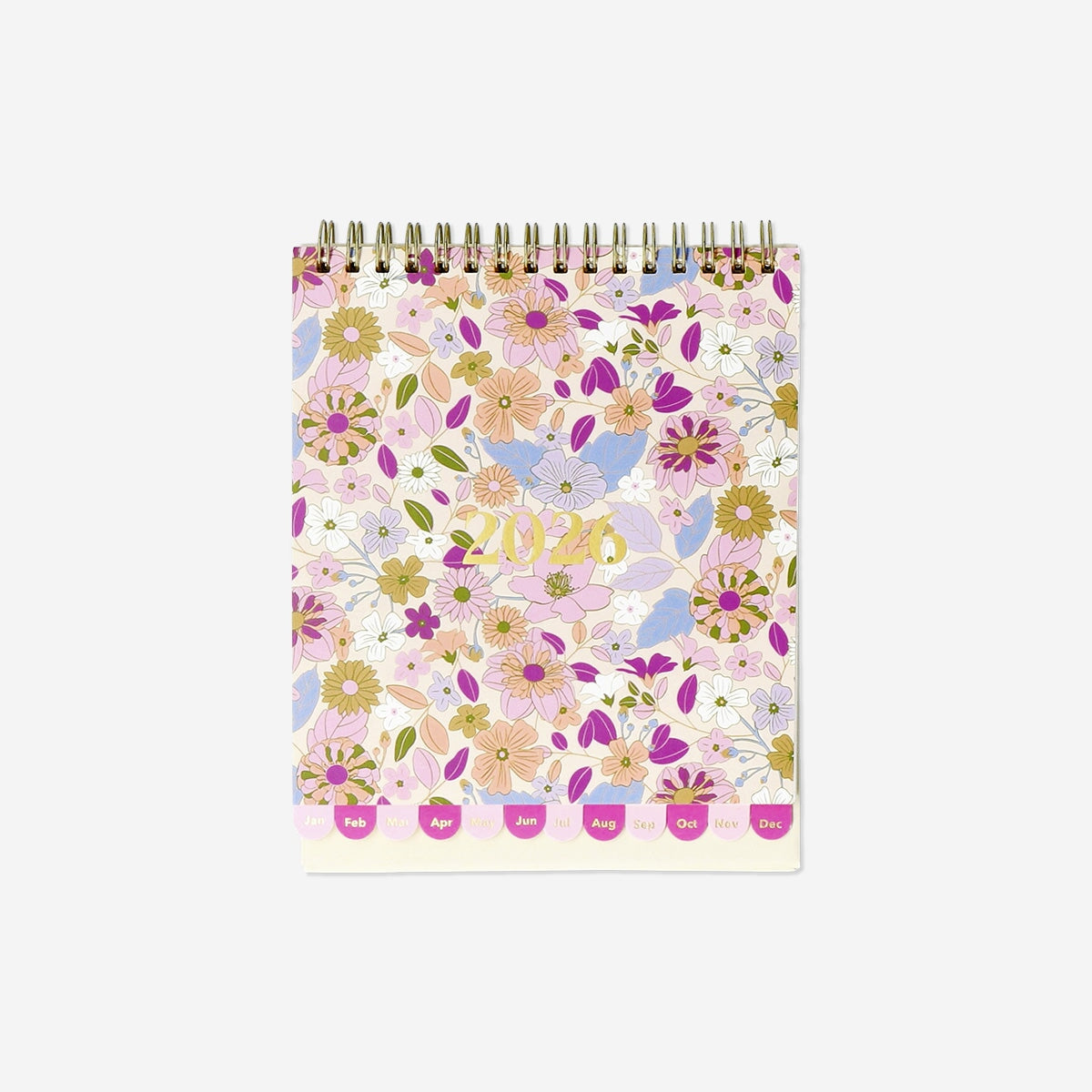 Floral desk calendar - English office Flying Tiger Copenhagen 