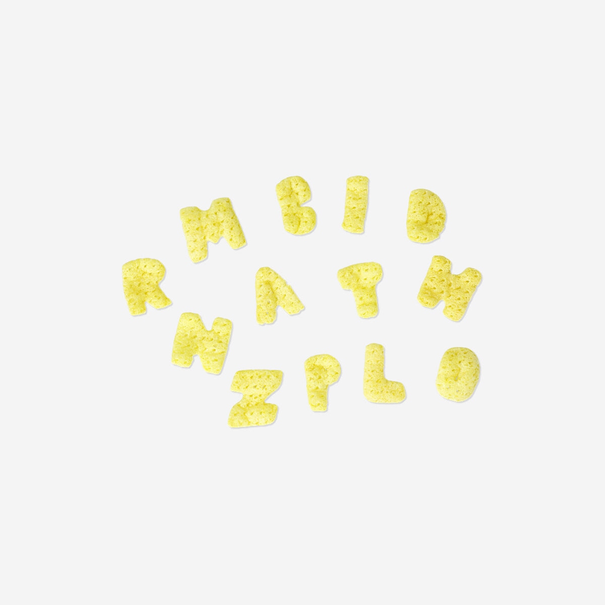 Alphabet salty chips Food Flying Tiger Copenhagen 