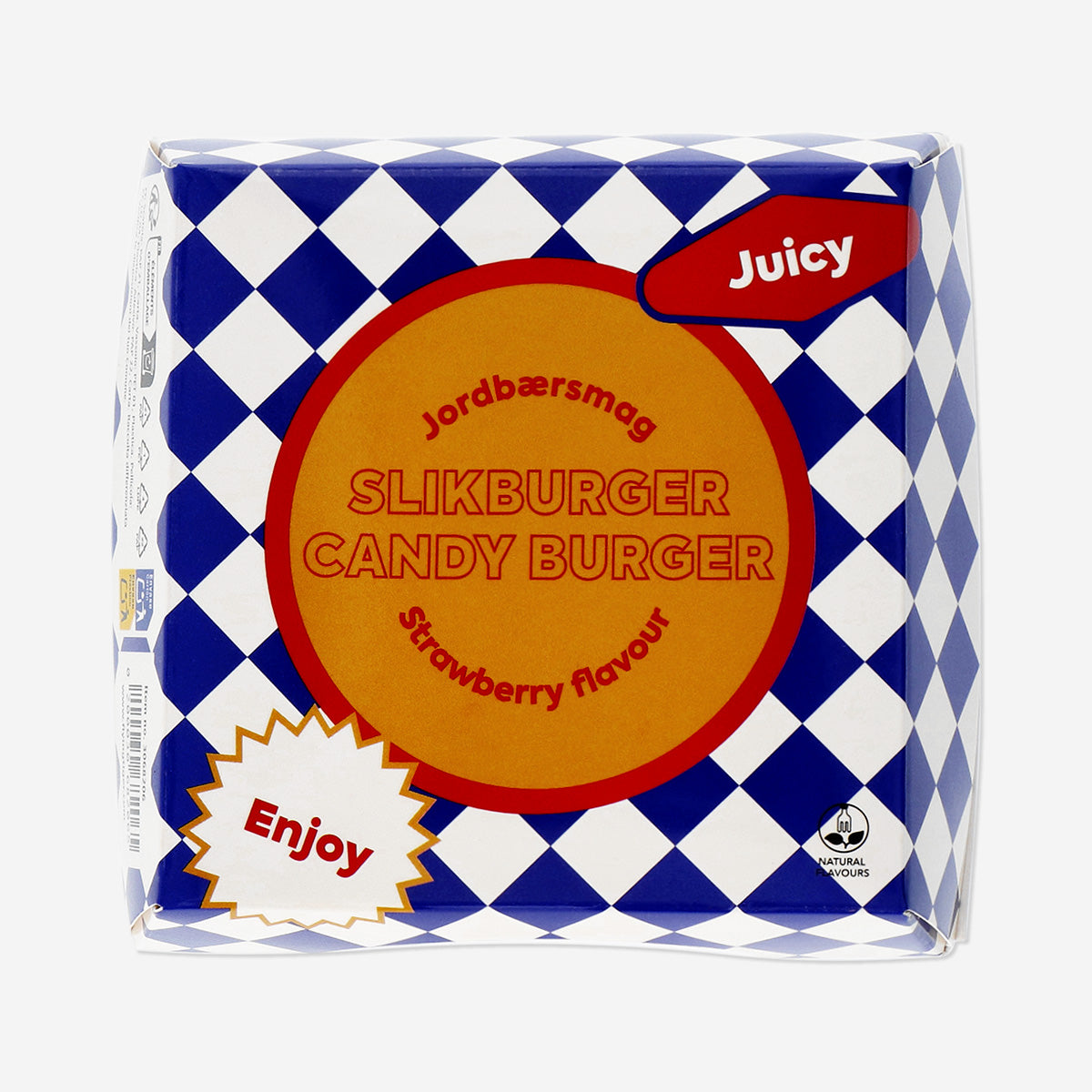 Candy burger in box