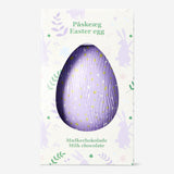 Chocolate Easter egg from Flying Tiger Copenhagen, wrapped in colorful foil, perfect for holiday celebrations.