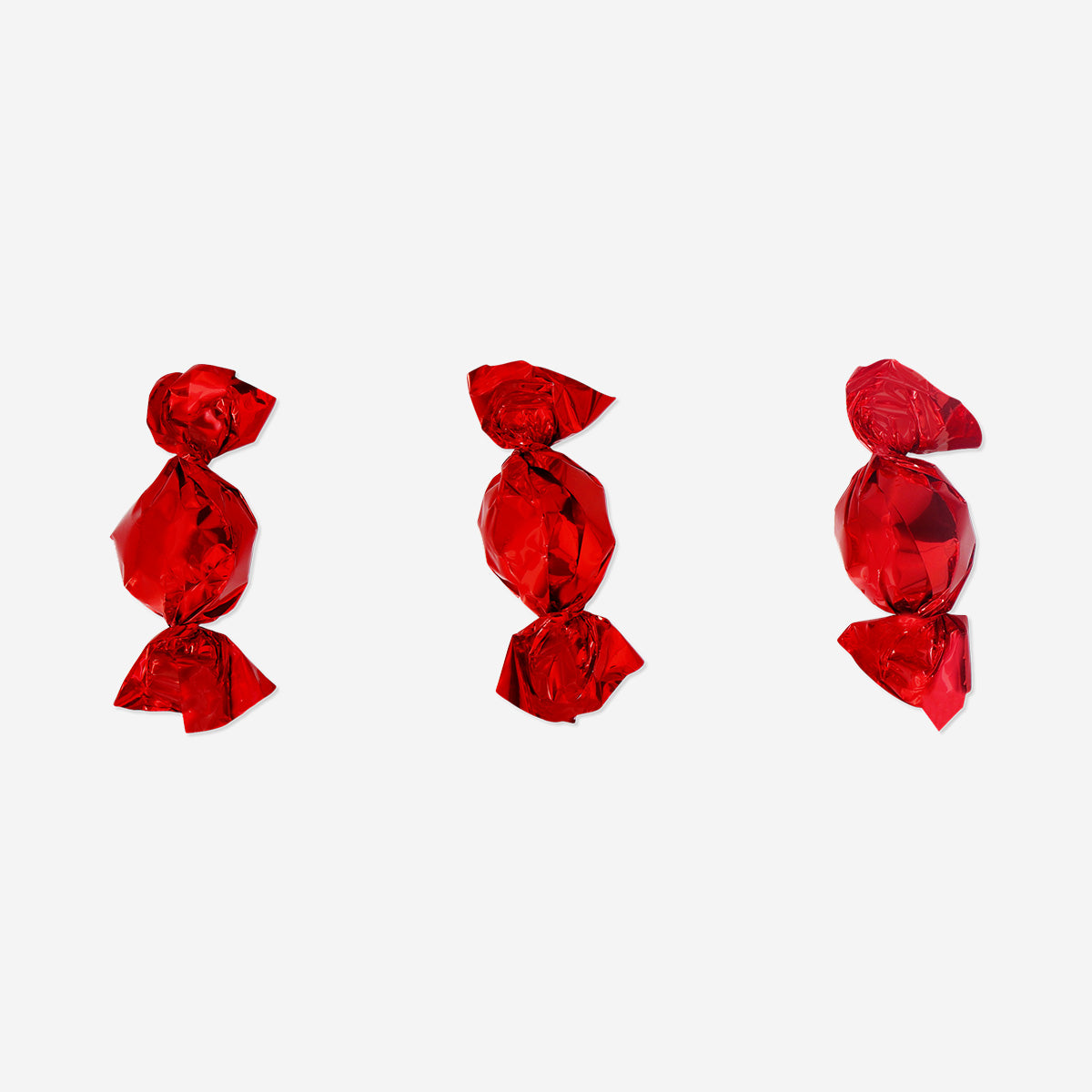 Crispy milk chocolates with popcorn