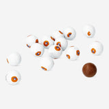Halloween chocolate eyes from Flying Tiger Copenhagen, colorful candy eyes for festive treats and spooky desserts.