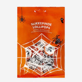 Assorted Halloween-themed lollipops from Flying Tiger Copenhagen, 12-piece candy set with colorful festive designs.