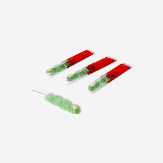 Lecca-lecca come dita di zombie - 4 pz