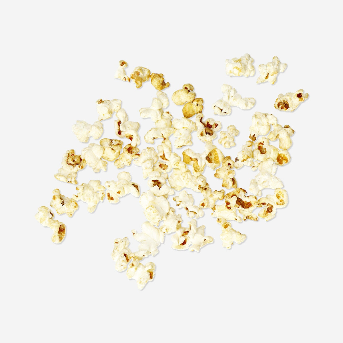 Apple cinnamon flavored popcorn from Flying Tiger Copenhagen, showing a bowl of crispy, seasoned popcorn with cinnamon and apple hints.