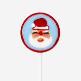 Santa face lollipop - Raspberry flavour