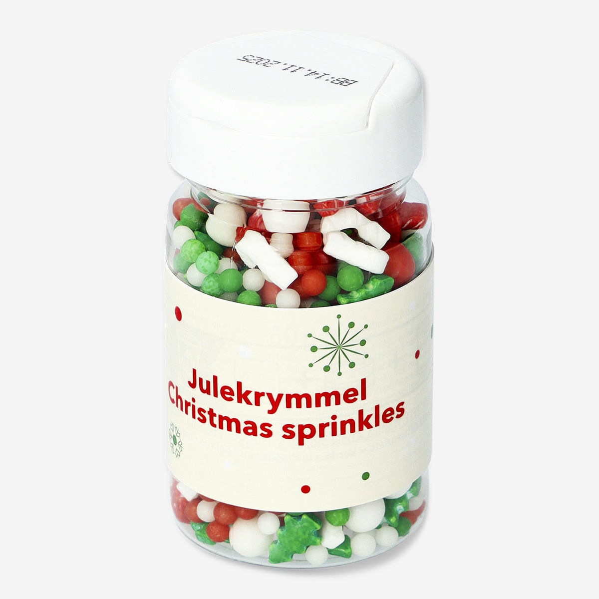 Star sprinkle mix from Flying Tiger Copenhagen featuring colorful star-shaped food sprinkles for baking and decorating.