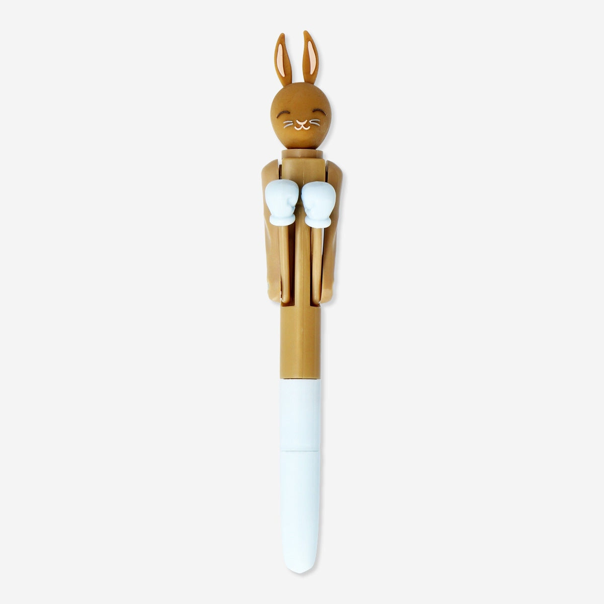 Boxing ballpoint pen gadget from Flying Tiger Copenhagen with a boxing glove design and black ink tip.