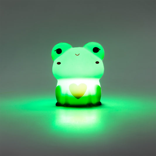 Cosy lamp - Colour changing green frog