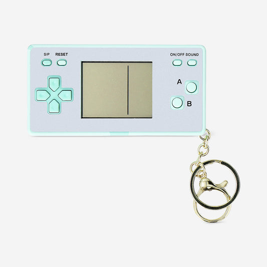 Game console with key ring