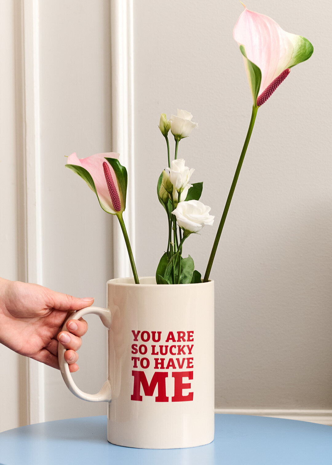 Giant mug with text - 1,6 L
