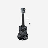 Glow in the dark skeleton ukulele gadget Flying Tiger Copenhagen 