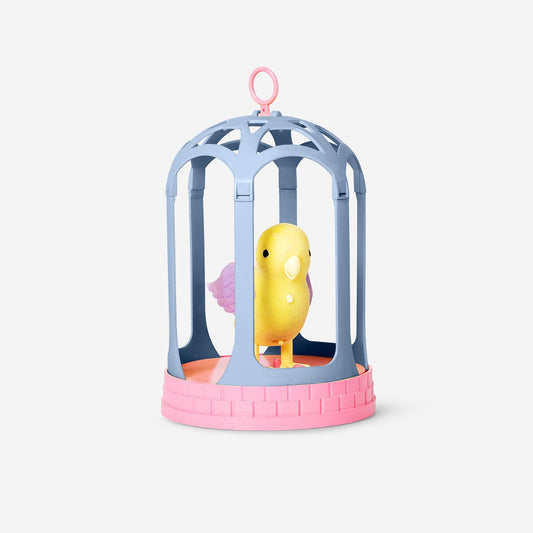 Glowing bird that chirps