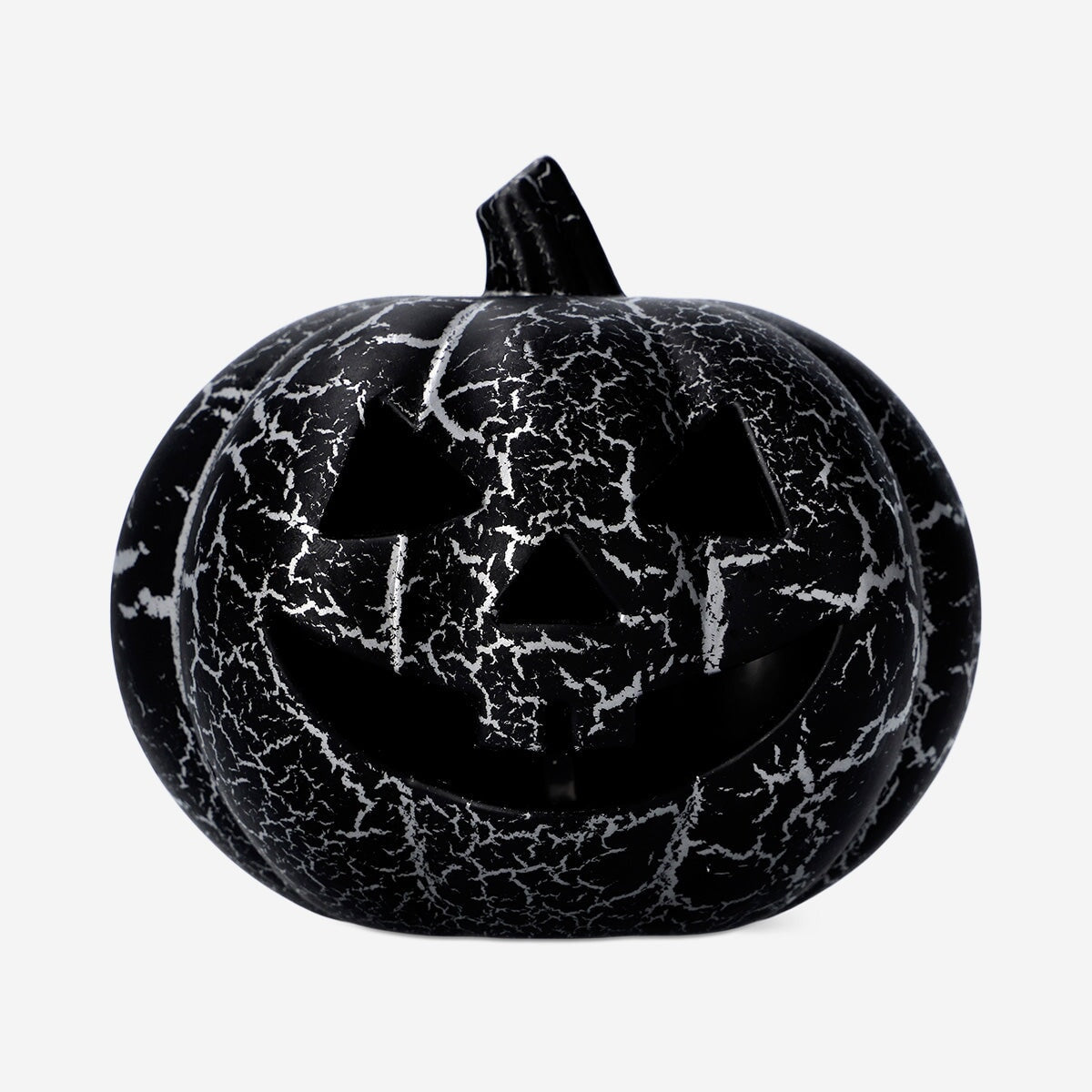 Abóbora metálica luminosa - 12 cm