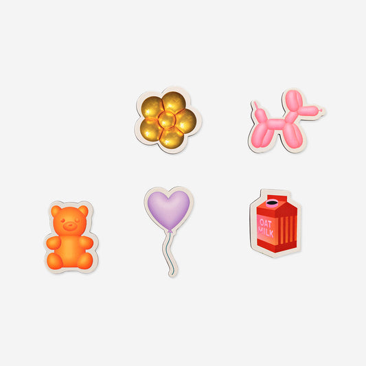 Mini skrivebordsskab med magneter