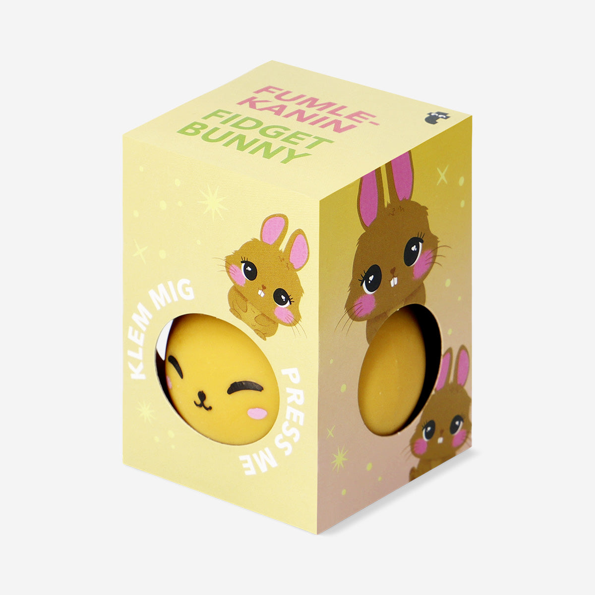 Squeezable bunny toy