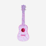 Ukulele gadget with a colorful doughnut print from Flying Tiger Copenhagen, featuring a fun and playful design.