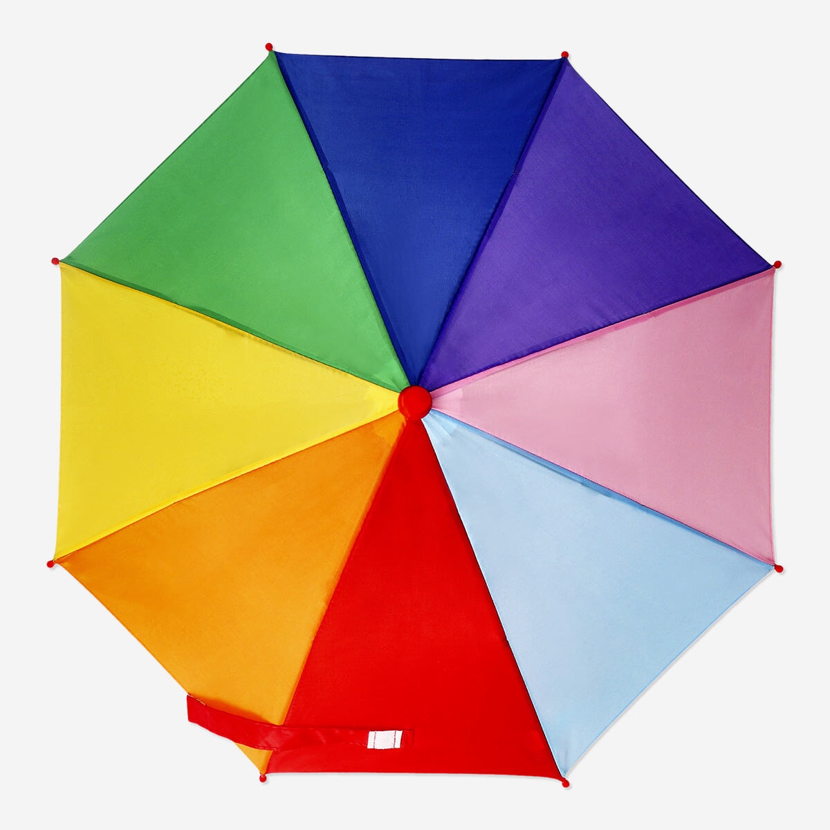 Rainbow coloured umbrella hat Gadget Flying Tiger Copenhagen 