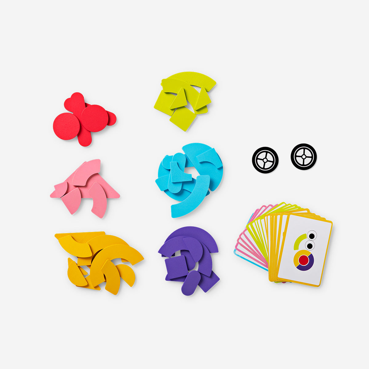 Building blocks and image cards