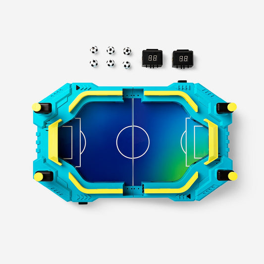 Electronic table football arcade game