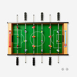 Flying Tiger Copenhagen football game with colorful game pieces and a playing surface for fun soccer-themed gameplay.