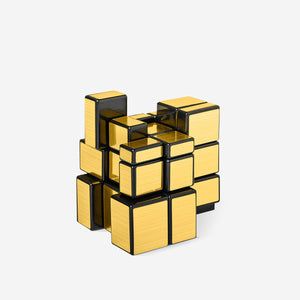 Flying Tiger Copenhagen IQ Cube game puzzle, colorful plastic twistable cube for mental challenge and entertainment.