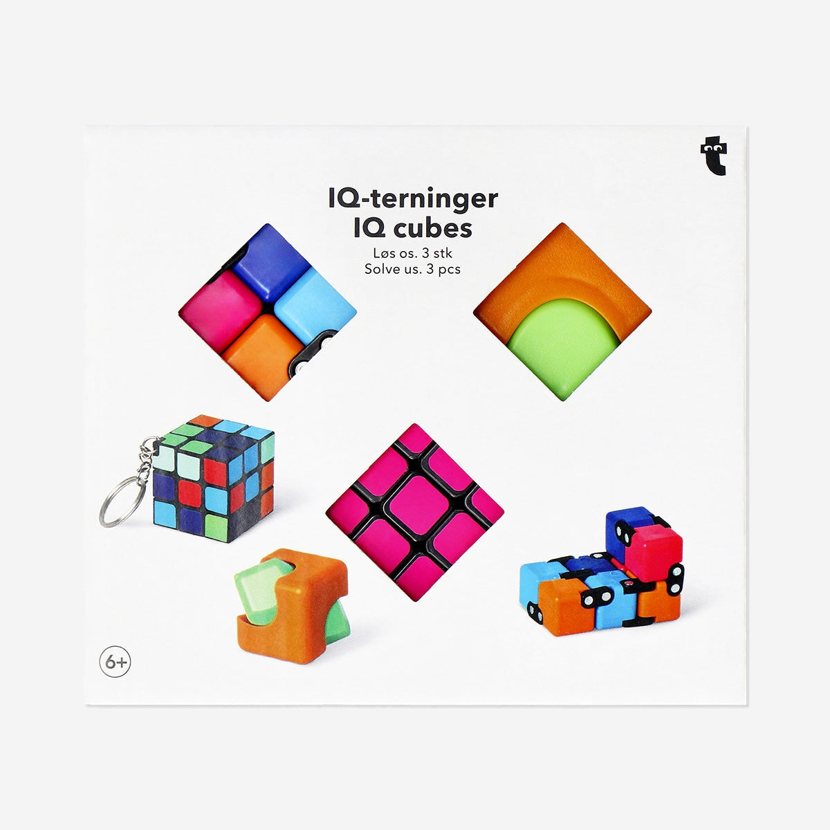 IQ Cubes Set – Colourful Brain-Teasing Puzzle Game for Kids