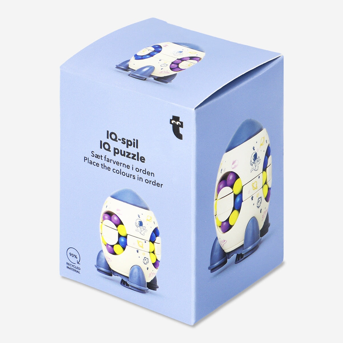 IQ puzzle. Place the colours in order Game Flying Tiger Copenhagen 