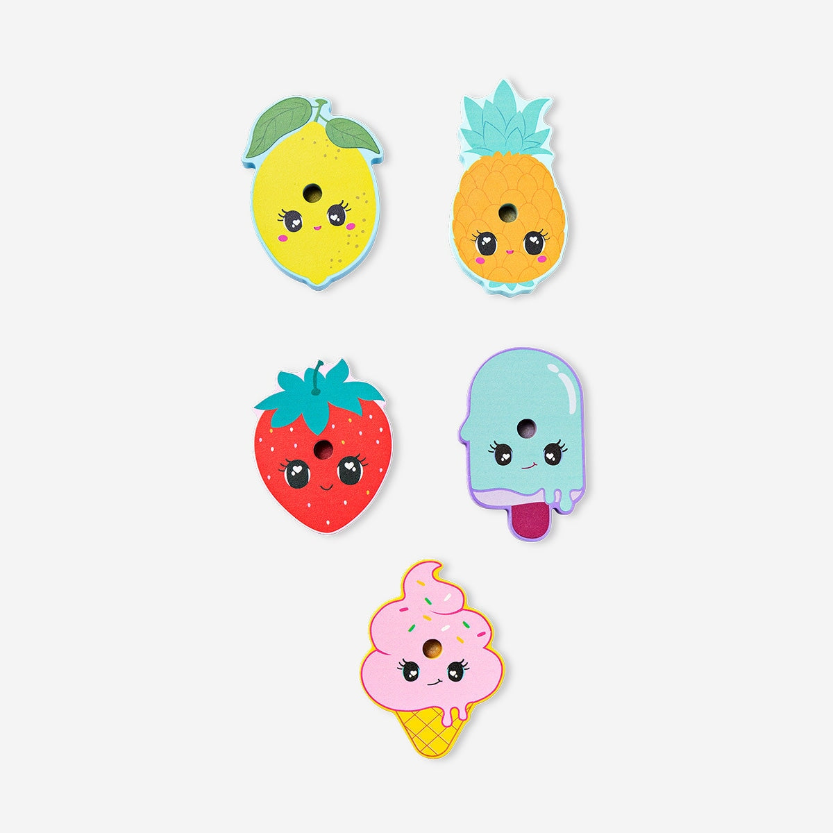 Ring toss game with fruit design - 15 pcs Game Flying Tiger Copenhagen 