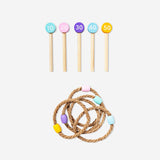 Ring toss game with fruit design - 15 pcs Game Flying Tiger Copenhagen 