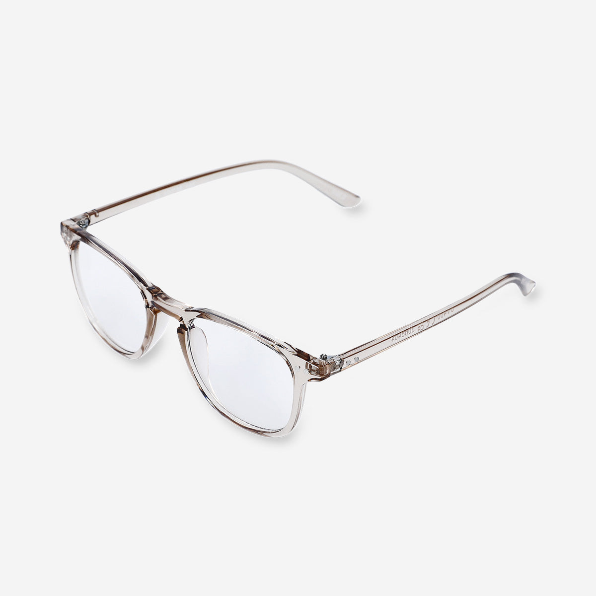 Blue light glasses with plastic frame