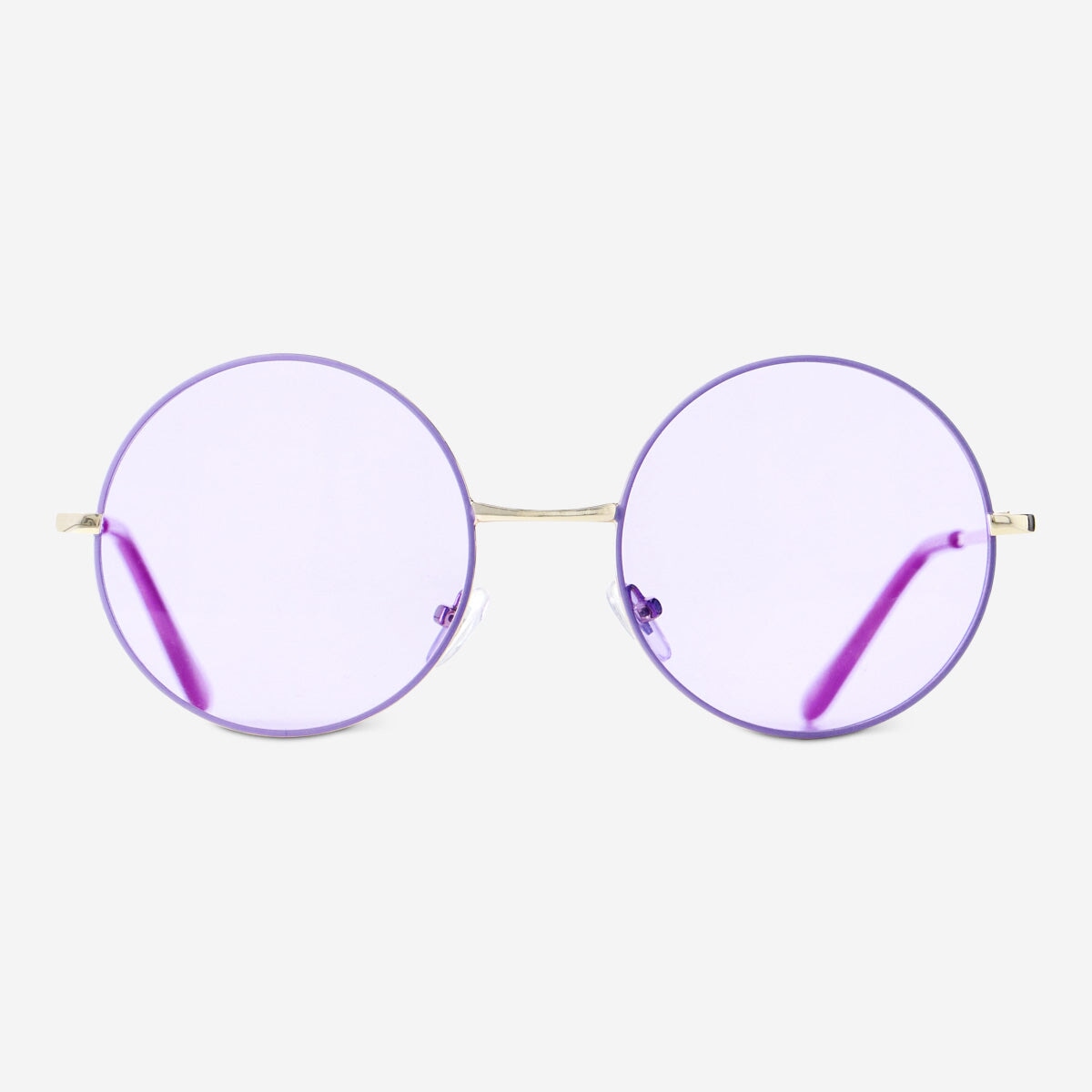 Round purple sunglasses Glasses Flying Tiger Copenhagen 