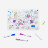 Colour-your-own placemat. With markers Hobby Flying Tiger Copenhagen 