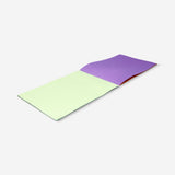 A4 coloured paper sheets for hobbies by Flying Tiger Copenhagen, showing vibrant multi-colored craft paper on a white background.