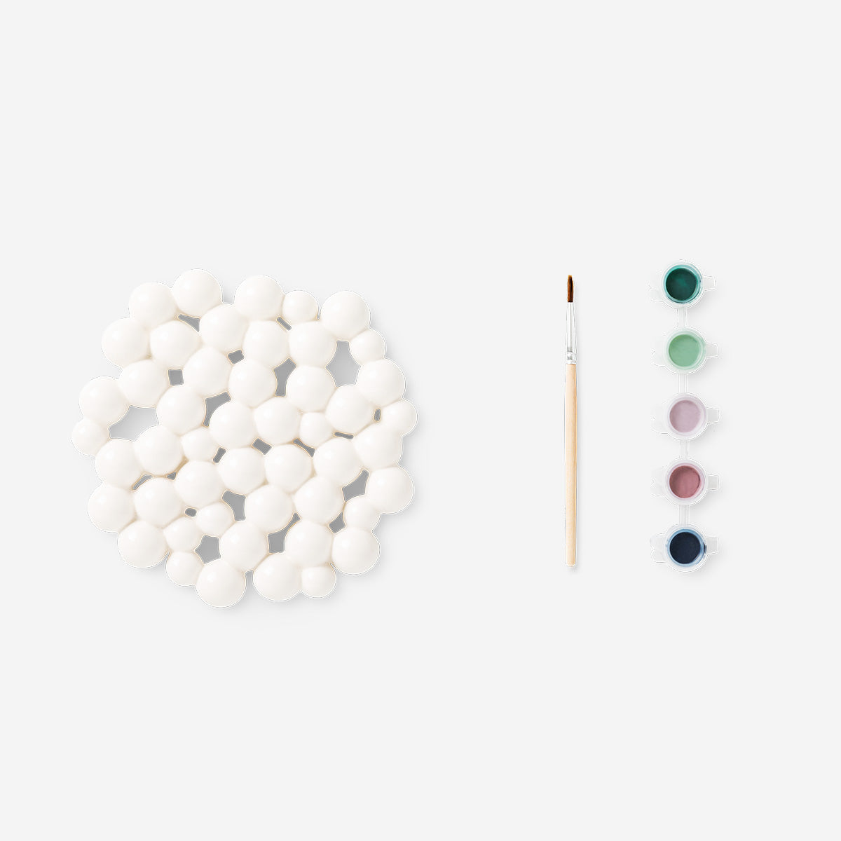 Sottobicchiere in ceramica DIY - 1 pz