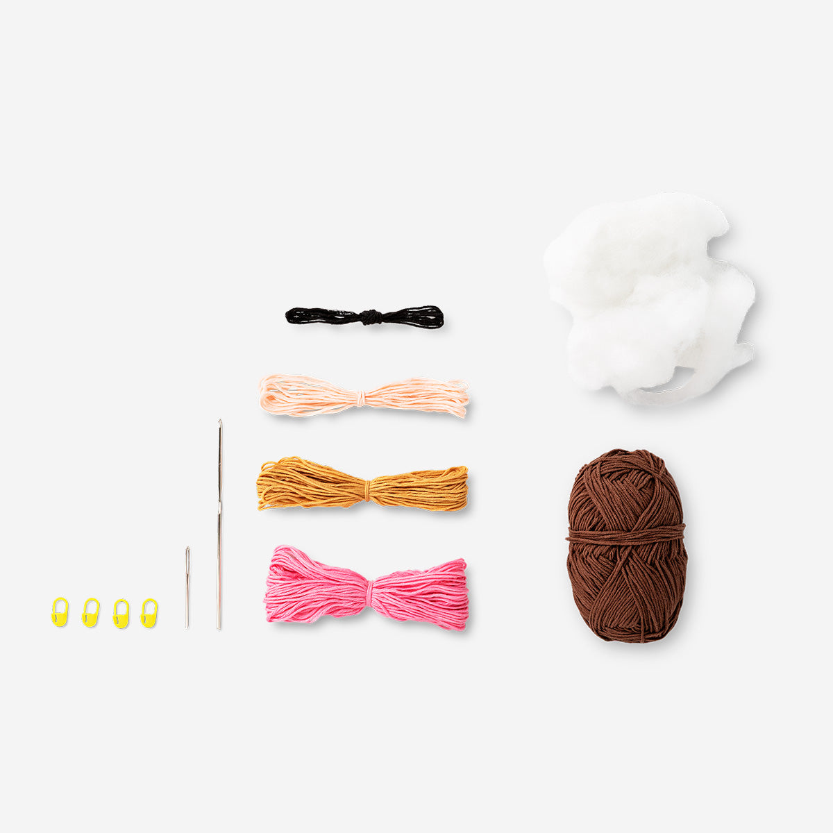DIY crochet sausage dog kit