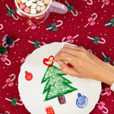 DIY decorative plate - 22 cm