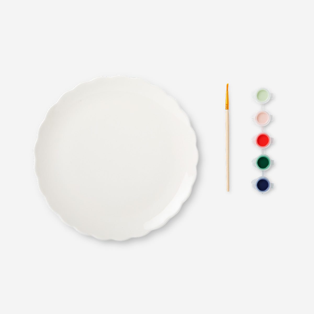 DIY decorative plate - 22 cm